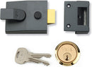 YALE NIGHTLATCH P89-DMG-PB-60 Double Locking gray