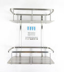 CLIO CL4007 DOUBLE LAYER SHELF (SUS304,SS)