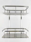 CLIO CL4007 DOUBLE LAYER SHELF (SUS304,SS)