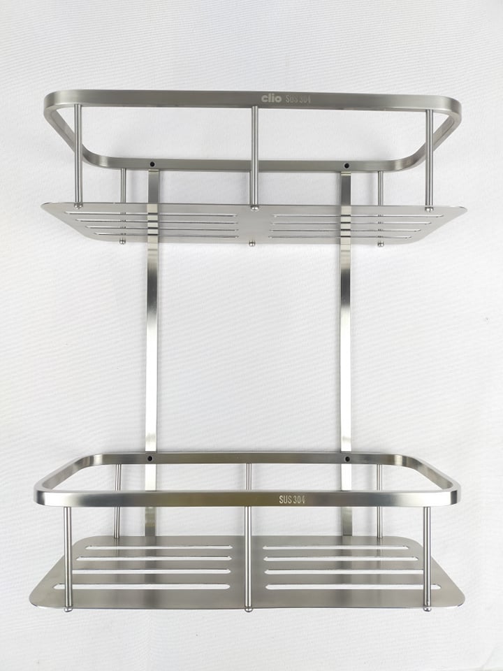 CLIO CL4007 DOUBLE LAYER SHELF (SUS304,SS)