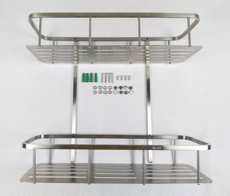 CLIO CL4008 Double Layer Shelf (SUS304,SS)