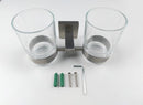 CLIO CL4023 Wall Hanger With Two Glass Cup (SUS304,SS)