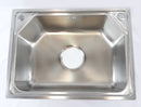 SENTO S/S KITCHEN SINK W/FITTINGS NO FAUCET ST-01 580X430X220X0.9mm