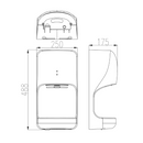 HCG HD5002 AW Sensor Hand Dryer Auto Jet Mini With Carbon Brass