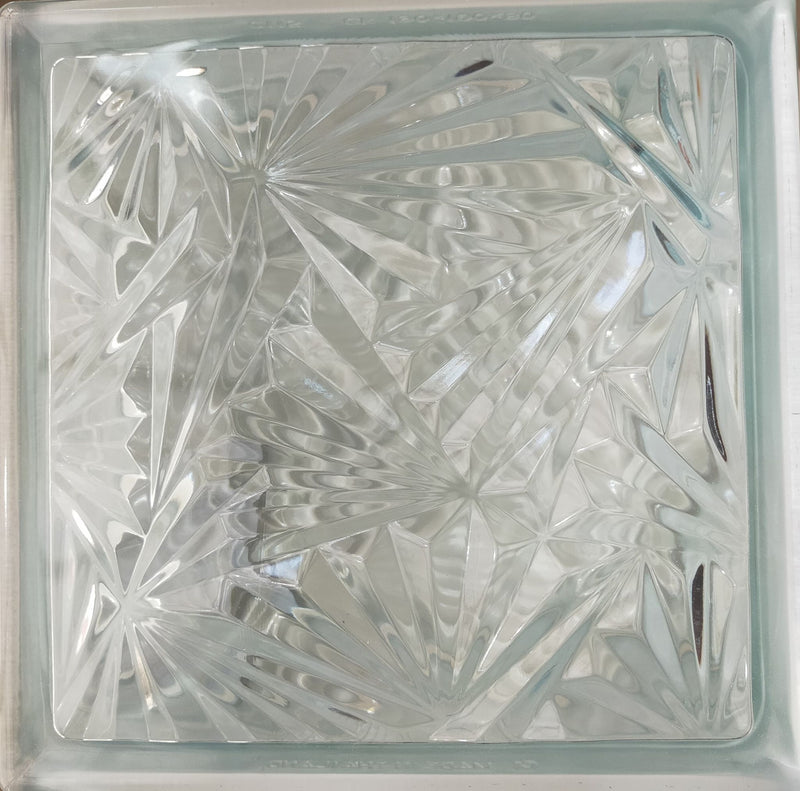 THAI GLASS BLCKS CLR Snow Gem