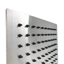 SENTO G-77 Bath Mixer Shower Pipe Package N2 S/S-304 8" Head Square