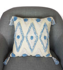 Chandra A Boho Throw Pillow Cover 45x45