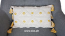Sapphire B Boho Throw Pillow Cover 30x50