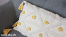 Sapphire B Boho Throw Pillow Cover 30x50