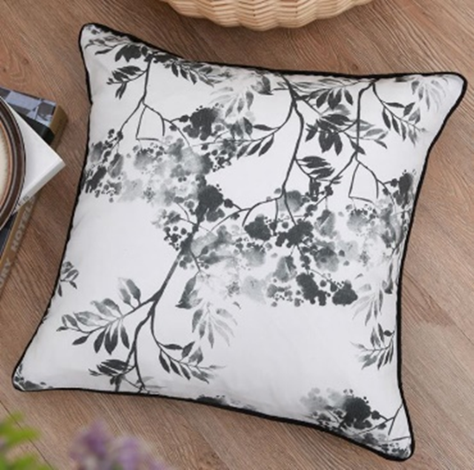 Wildflowers A Throw Pillow Cover 45x45