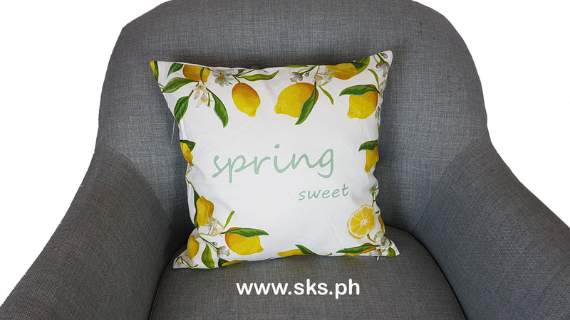 Citron Throw Pillow Cover 45x45