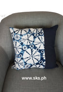 Tie Die Denim A Throw Pillow Cover 45x45