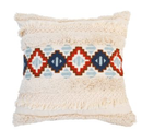 Calliope A Boho Throw Pillow Cover 45x45