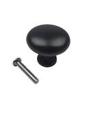 Colin Circular Knob (Black)