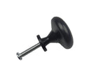 Colin Circular Knob (Black)