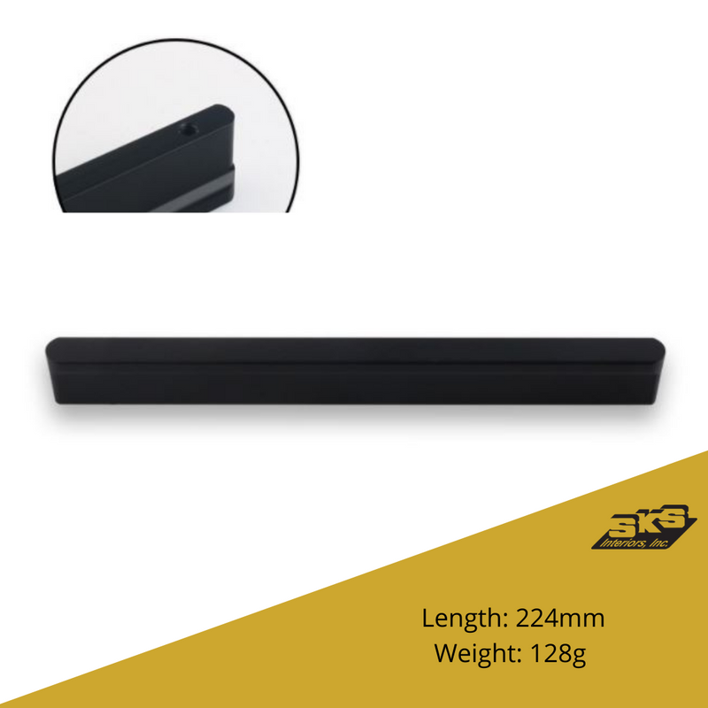 Oriya Cabinet Handle 96mm Black