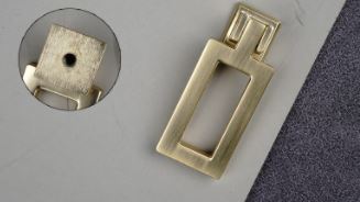 Quade Pull Handle Brass