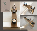 Kaway Adjustable Bamboo Bathtub Tray