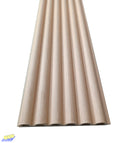 MAISON WPC Fluted Convex Wall Panel Cladding 2900x158x15MM - Light Oak