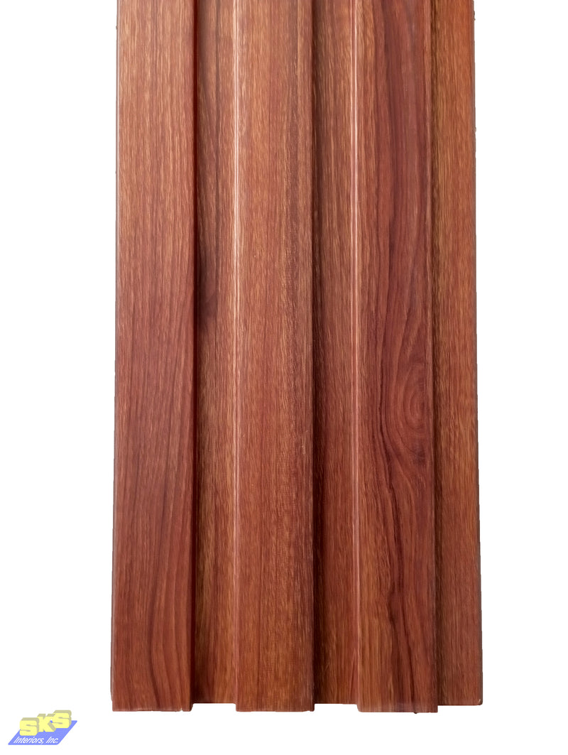 MAISON WPC Fluted Wall Panel Cladding 2900X195X14MM - Rosewood