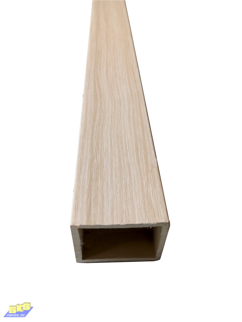 SKSTube-40 BXZW WPC Tube 2900X40X50MM - Light Oak