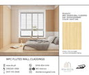 MAISON WPC Wall Veneer Cladding 3000X1220X8MM - Light Oak