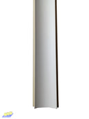 MAISON WPC Fluted Concave Wall Panel Cladding 3000X46X14MM - White (Paintable)