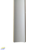 MASION WPC Fluted Concave Wall Panel Cladding 3000X76X14MM -White (Paintable)