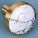 Carrara Marble Drawer Knob