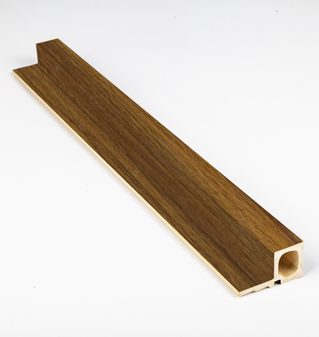 Maison WPC Fluted Wall Panel Cladding D End Strip 2900X18X20MM - Walnut