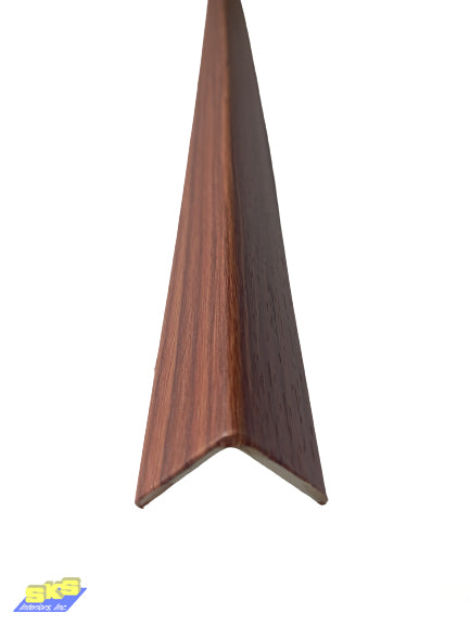L Strip For Wall Cladding MAISON WPC Fluted Wall Panel Corner L Strip 2900x30x30mm-Walnut