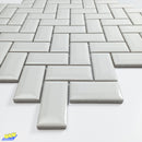 AMARRA Chevron Ivory 31.2x30.6cm