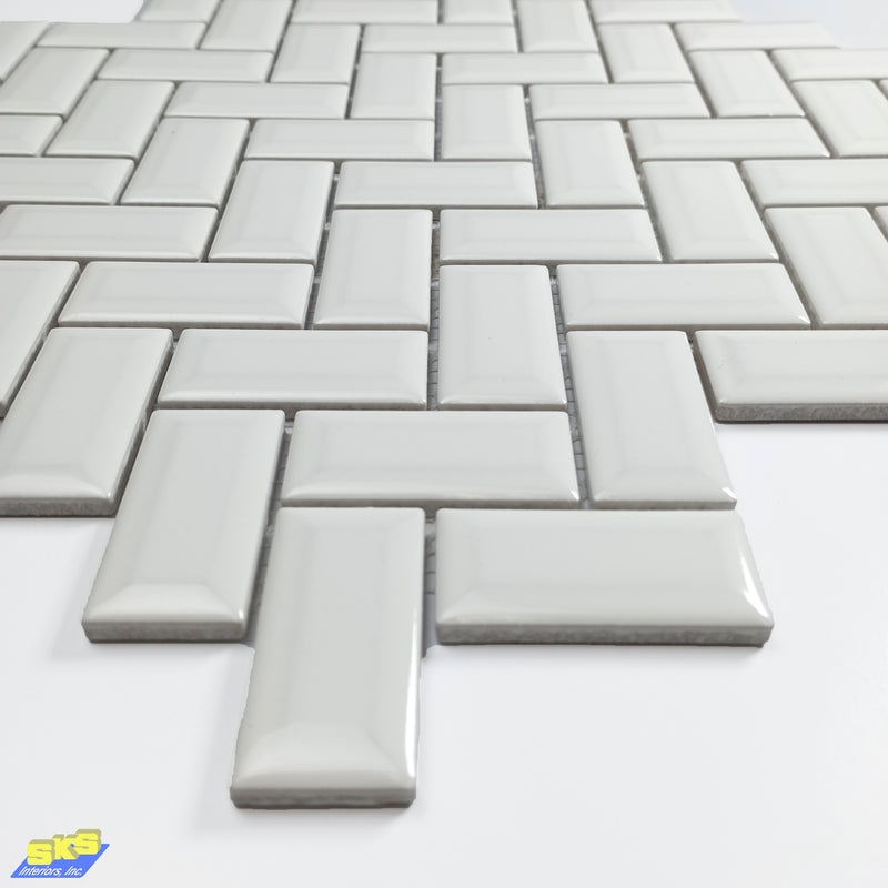 AMARRA Chevron Ivory 31.2x30.6cm
