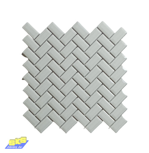 AMARRA Chevron Ivory 31.2x30.6cm