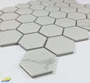 AMARRA Hexagon Marble White 32.5x28.2cm