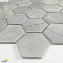 AMARRA Hexagon Marble Grey 32.5x28.2cm