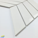 AMARRA Chevron White 31.9x22.4cm