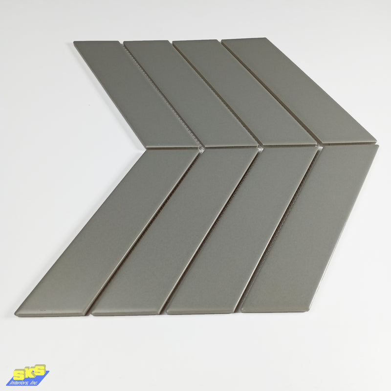 AMARRA Chevron Gray 31.9x22.4cm