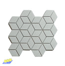 AMARRA Geometric White 26.7x30.9 cm