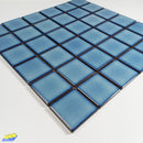 AMARRA Carribean Sky Blue Pool Mosaic 30.6x30.6cm