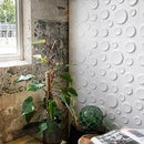 WALL ART 3D PANEL 50x50 craters