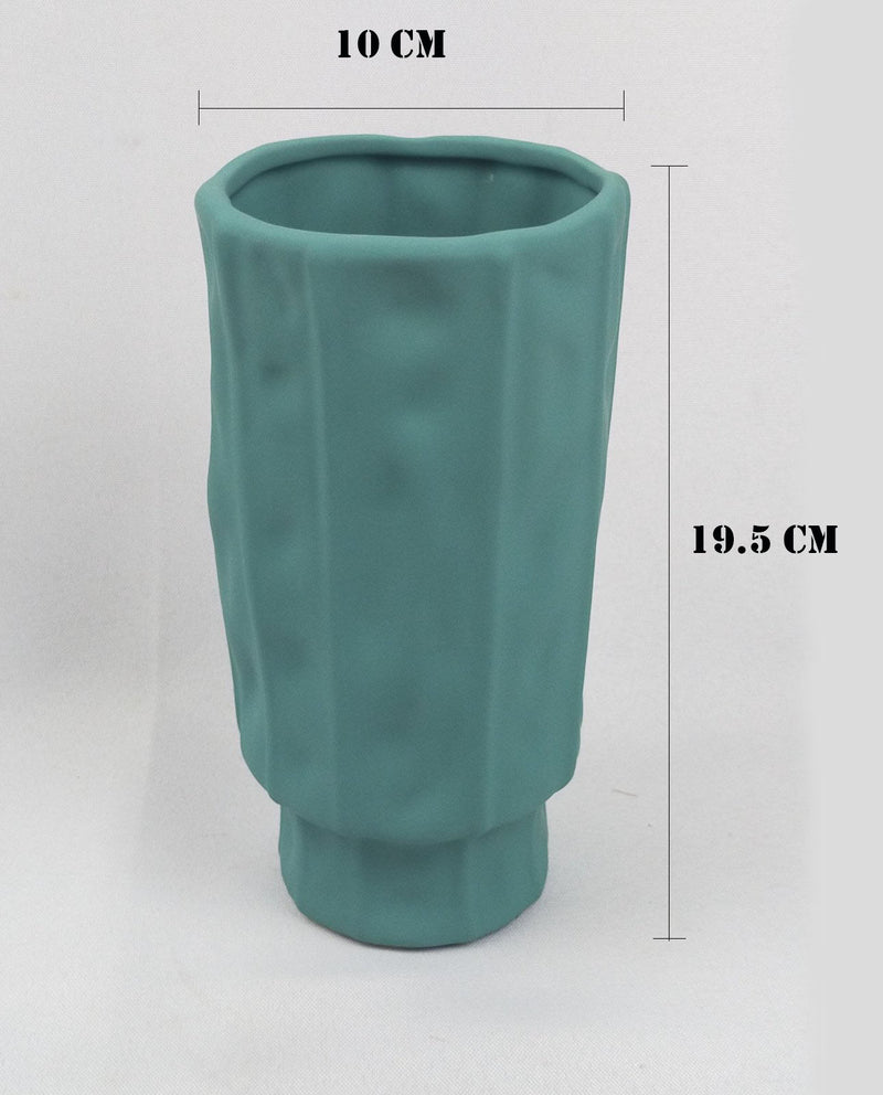 Aututm Vase (Blue Green)