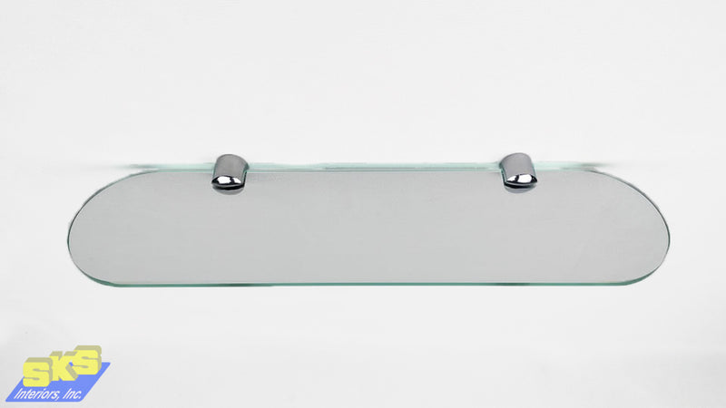 Valor Rafa Glass Shelf Chrome