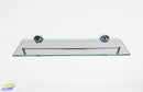Valor Rocco Glass Shelf Chrome