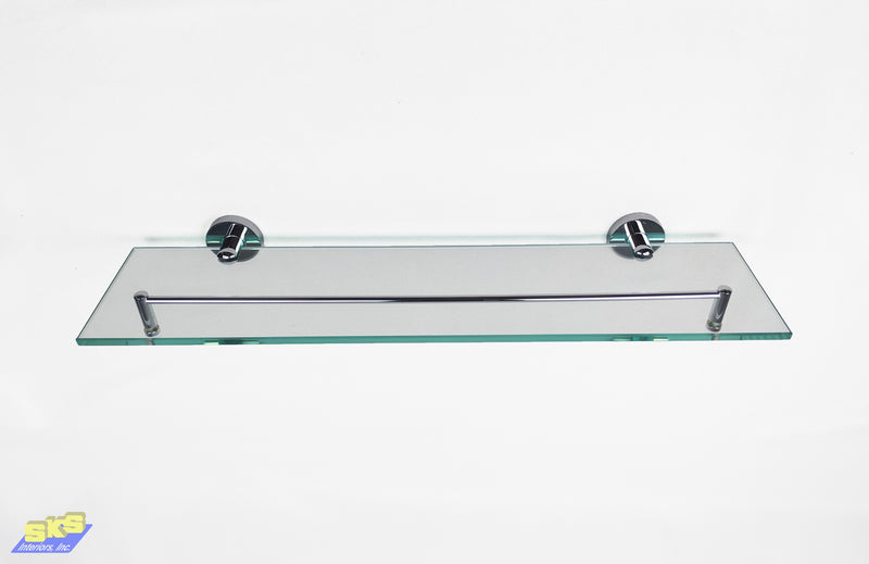 Valor Rocco Glass Shelf Chrome