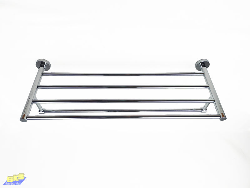 Valor Rocco Double Towel Rack Chrome