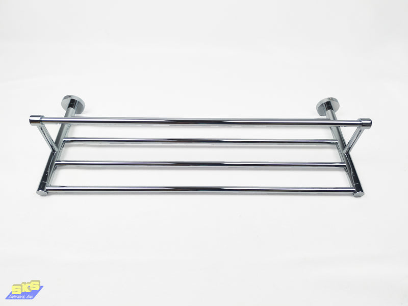 Valor Rocco Double Towel Rack Chrome