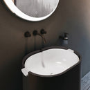 Valor In-wall Basin Mixer Matte Black