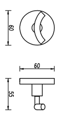 Valor Cosmo Double Hook Matte Black