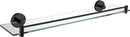 Valor Cosmo Glass Shelf Matte black